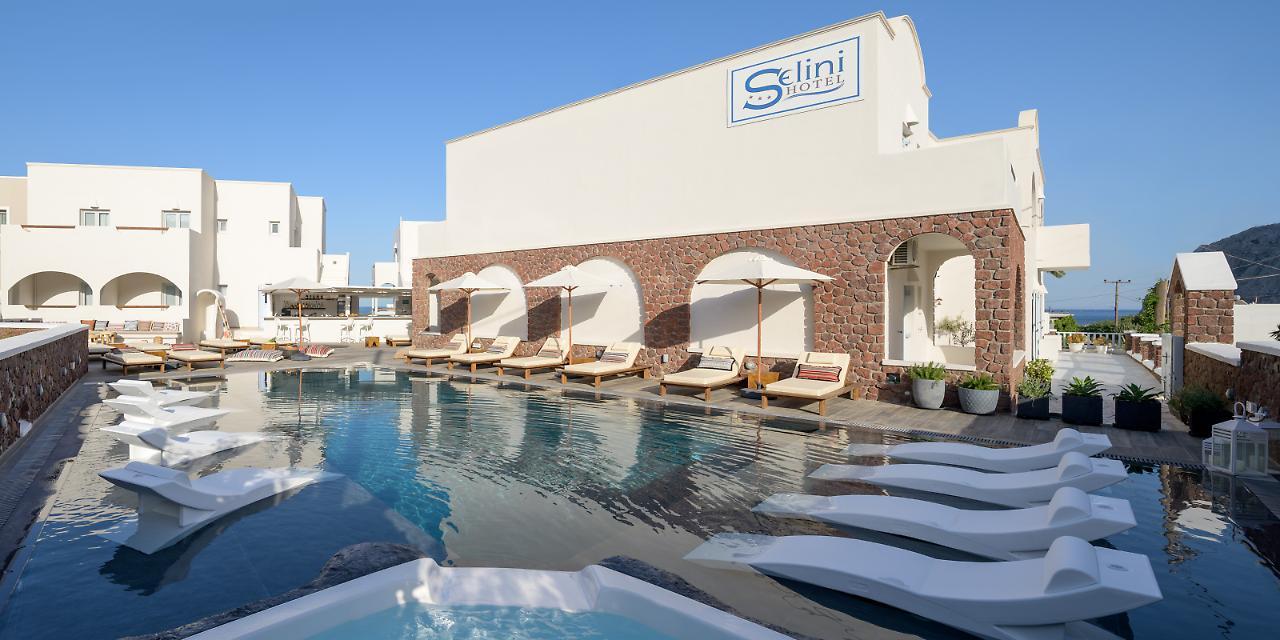 Selini Ηotel (Adults Only) Kamári Kültér fotó