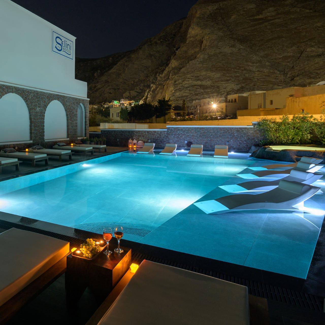 Selini Ηotel (Adults Only) Kamári Kültér fotó