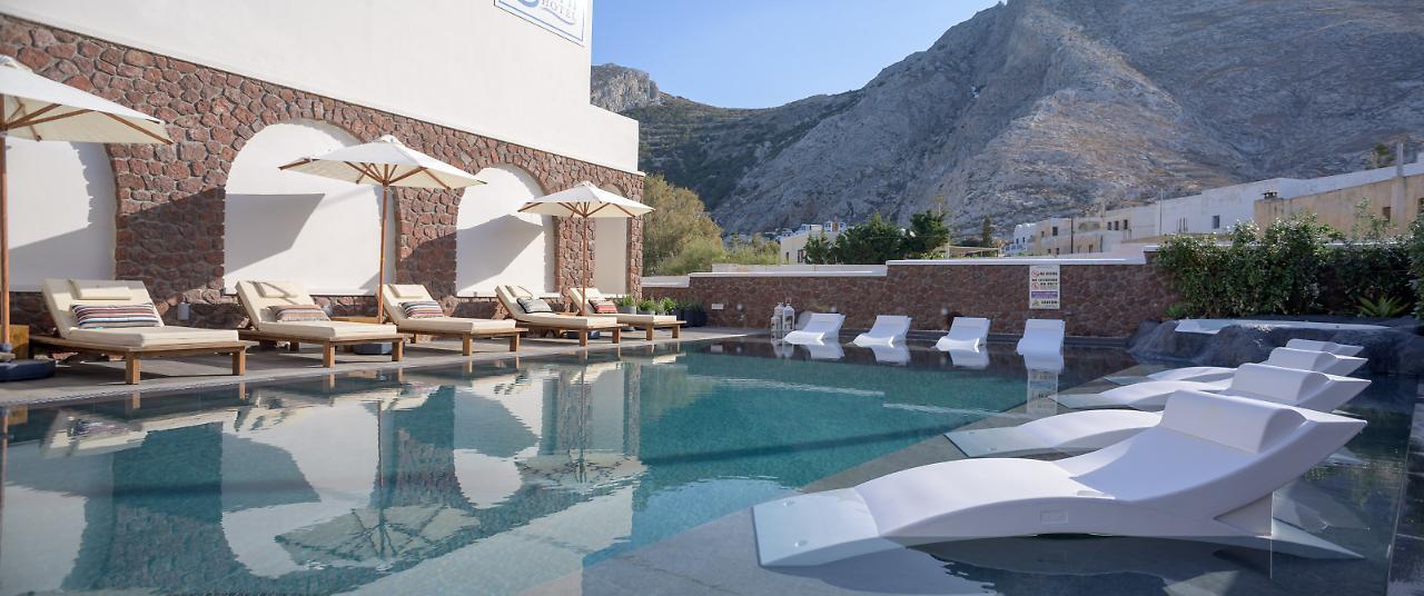 Selini Ηotel (Adults Only) Kamári Kültér fotó