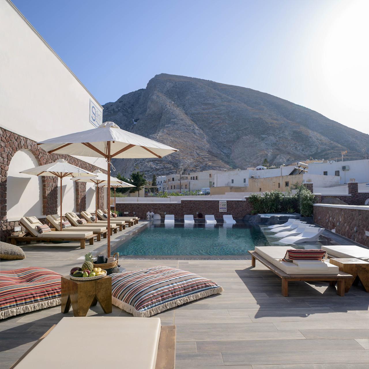 Selini Ηotel (Adults Only) Kamári Kültér fotó