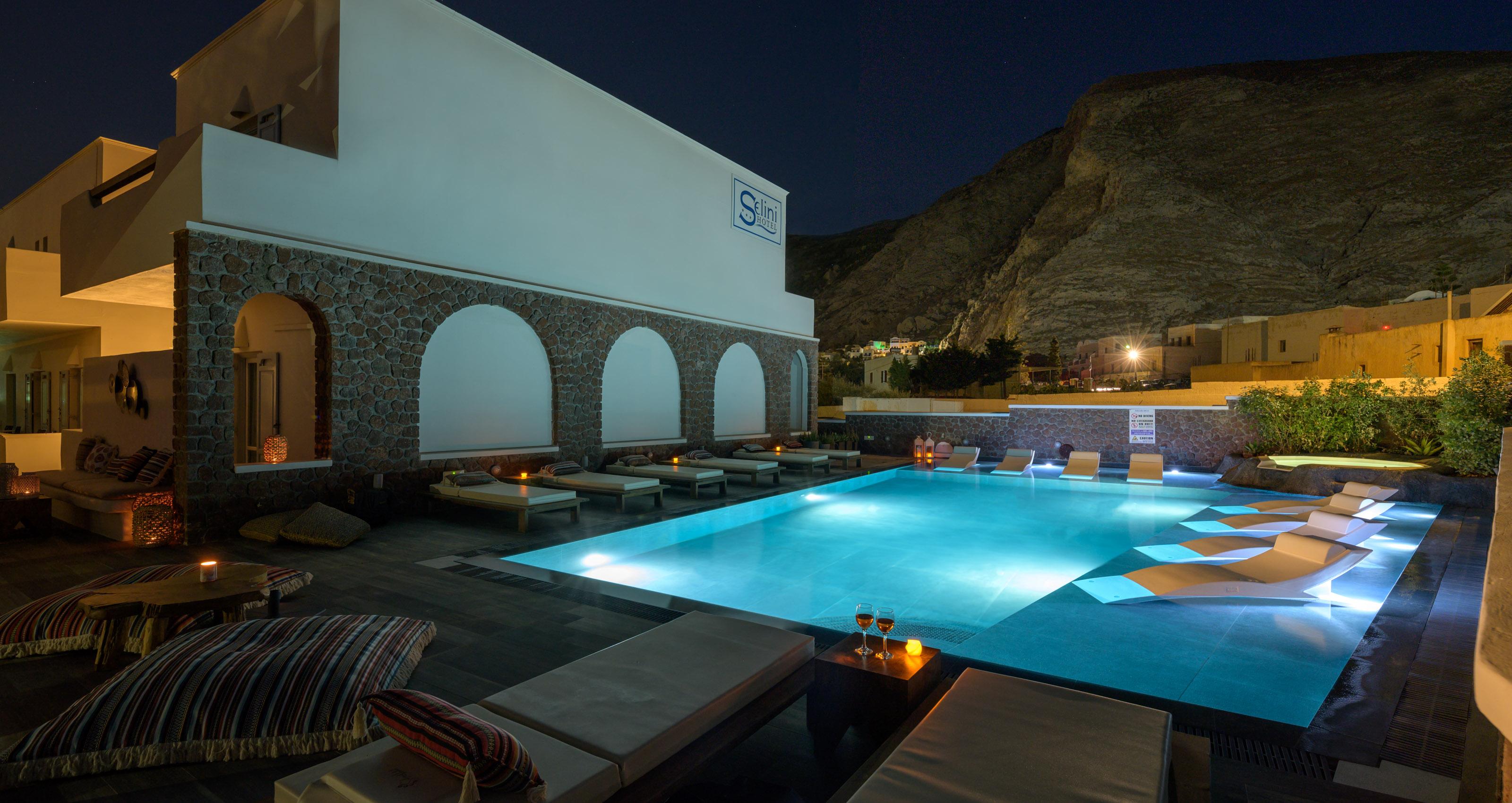 Selini Ηotel (Adults Only) Kamári Kültér fotó