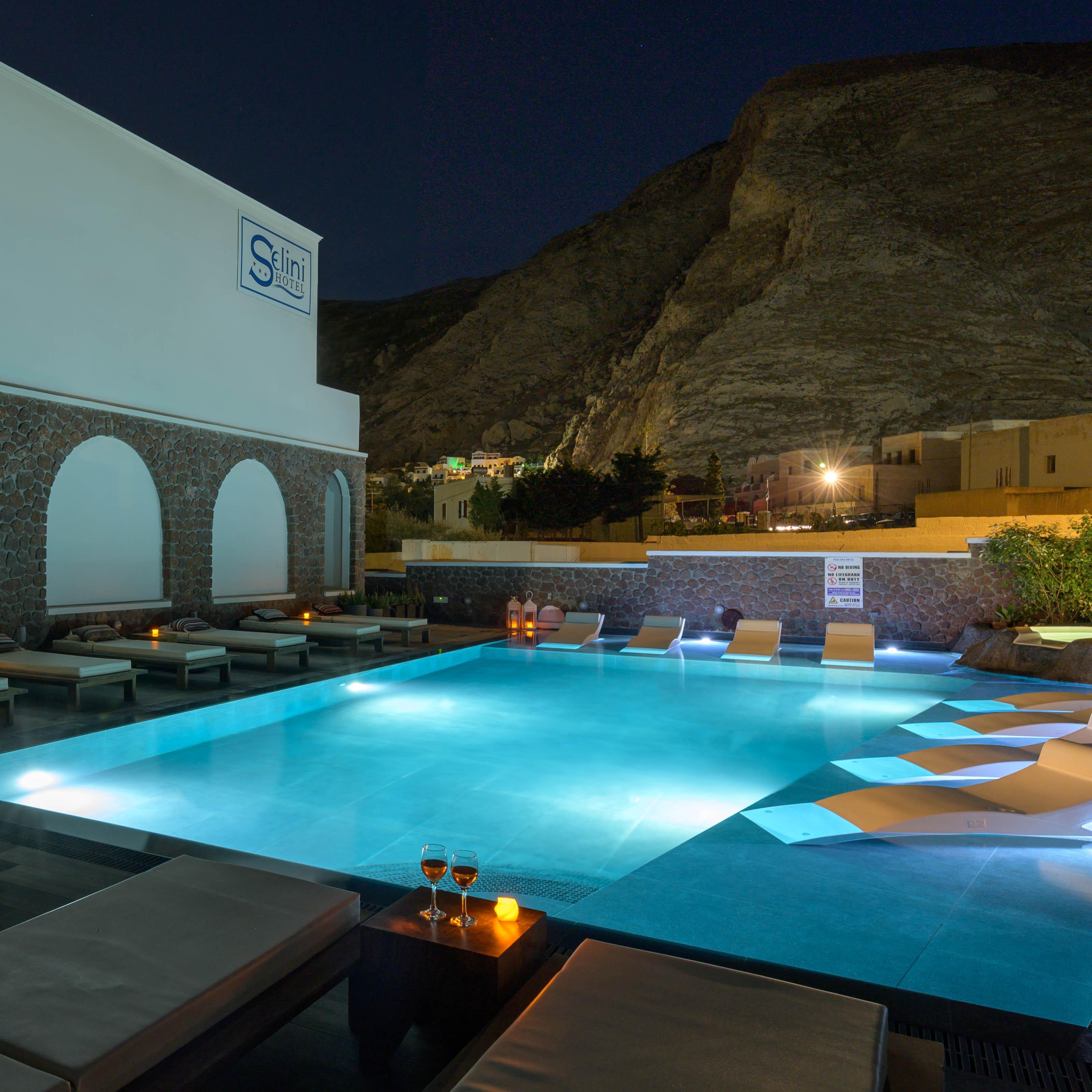 Selini Ηotel (Adults Only) Kamári Kültér fotó