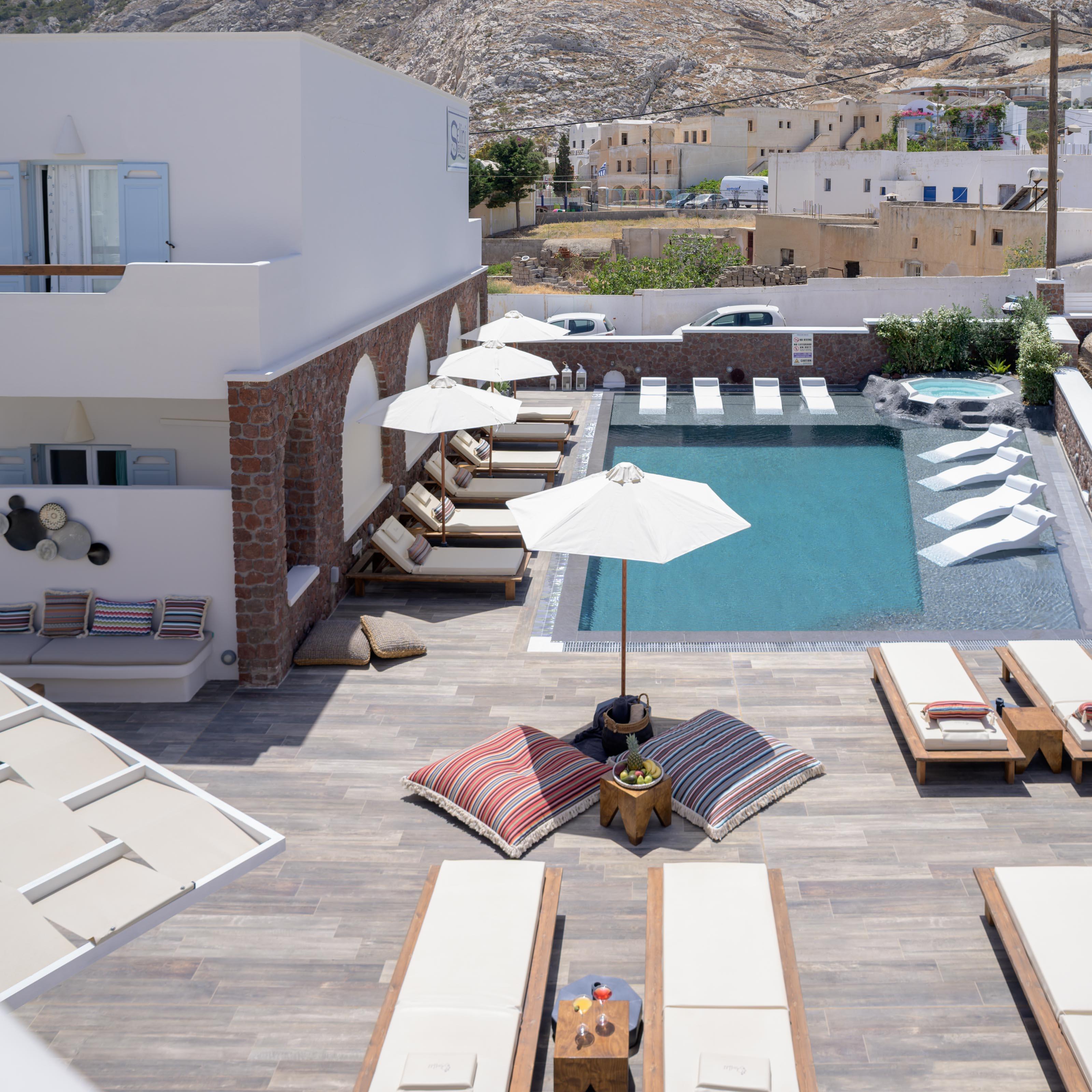 Selini Ηotel (Adults Only) Kamári Kültér fotó