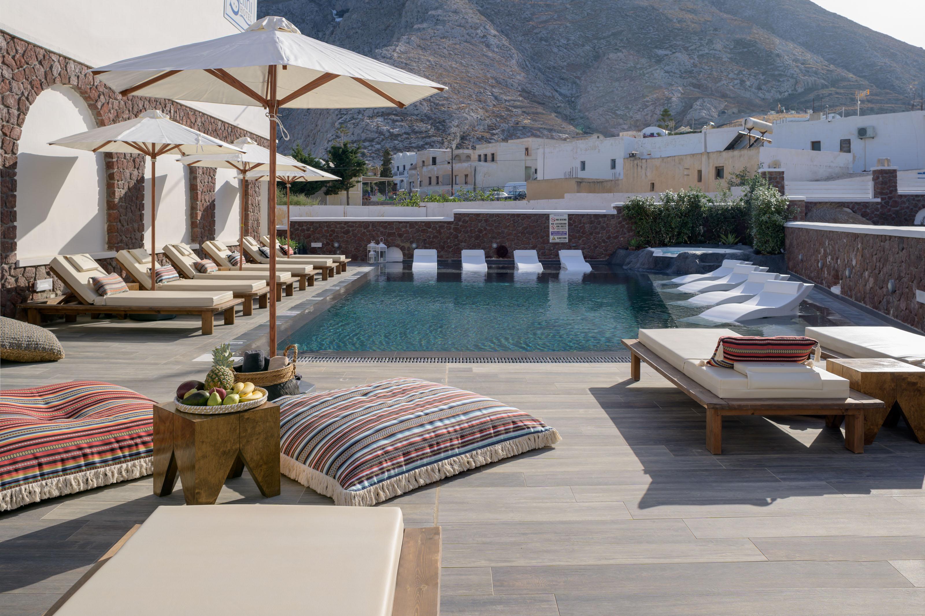 Selini Ηotel (Adults Only) Kamári Kültér fotó
