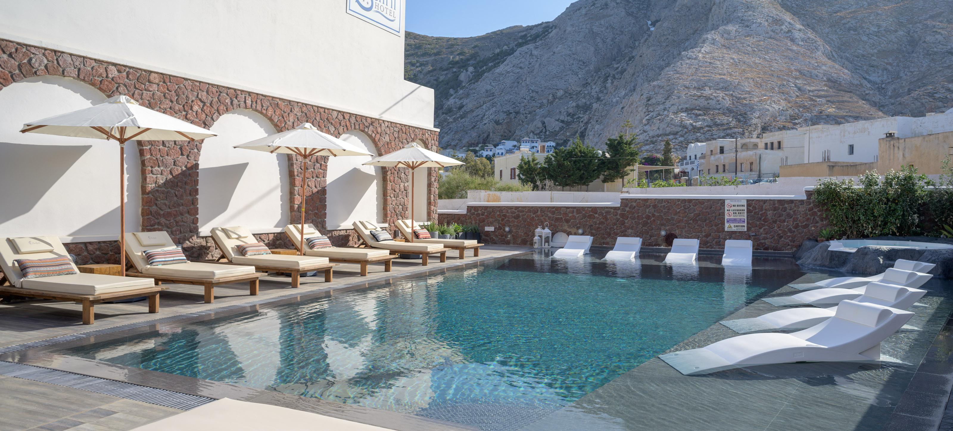 Selini Ηotel (Adults Only) Kamári Kültér fotó